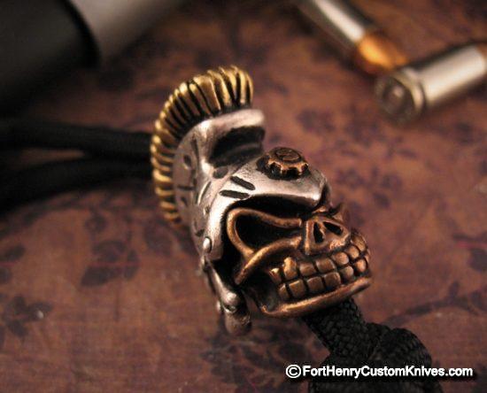 Starlingear - Hand Cast Mixed Metal Spartan Slickster Bead