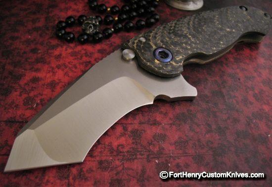 DireWare - Rare Tanto Recurve Solo V5 Flipper - Fat Carbon