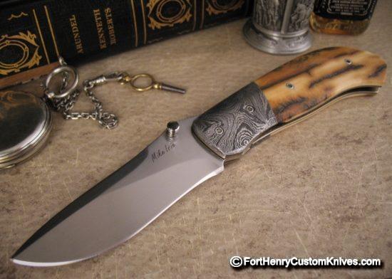 Mike Irie - Presentation Model 1 - Sambar Stag / Damascus
