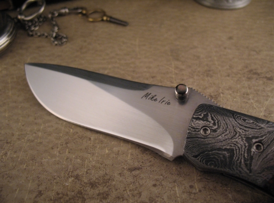 Mike Irie - Presentation Model 1 - Sambar Stag / Damascus - Image 4