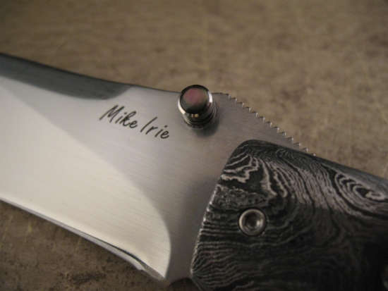 Mike Irie - Presentation Model 1 - Sambar Stag / Damascus - Image 5