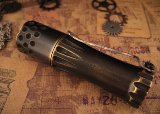 Mitch Lum / Dawson Machine - Laulima - Custom Malihini - Brass - Image 3