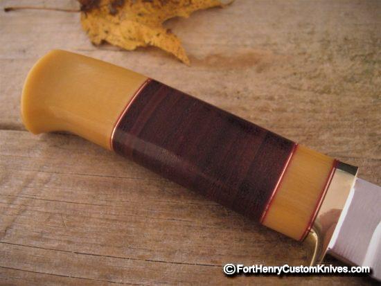 Bob Dozier - RARE ~ Sisu Hunter - San Mai Blade Steel - Image 4