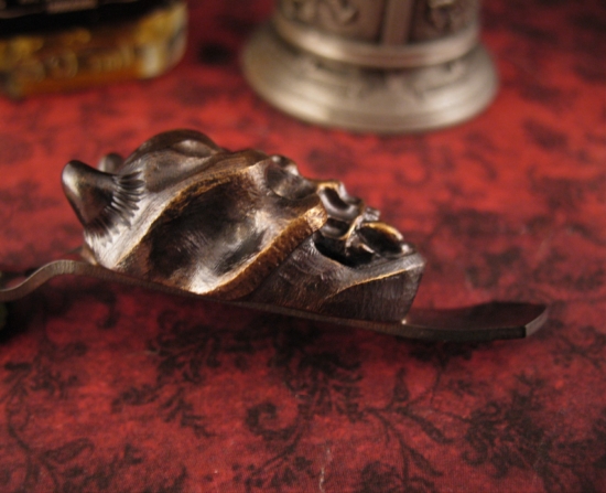 Steel Flame - XL Hard Hanya Flashlight Clip - Royal Bronze - Image 2