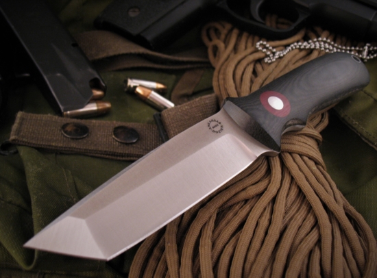 Bob Dozier - Custom EDC Tanto - Bullseye
