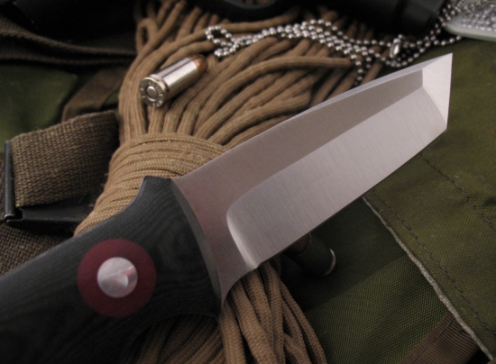 Bob Dozier - Custom EDC Tanto - Bullseye - Image 4