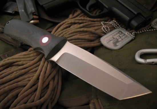 Bob Dozier - Custom EDC Tanto - Bullseye - Image 5