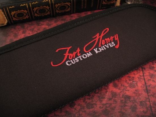 Fort Henry Custom Knives - Custom Embroidered Zipper Storage Case  - Various Sizes - Image 3