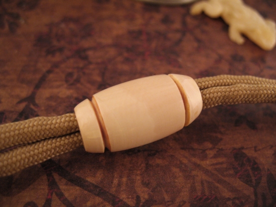 Fine Turnage Productions - Large Mammoth Bone Lanyard Bead