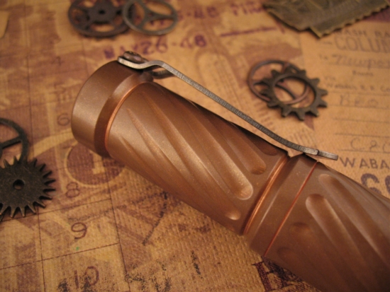 Hanko Machine Works - Copper Twisted Trident - Image 3