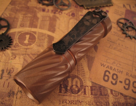 Hanko Machine Works - Copper Twisted Trident - Image 6