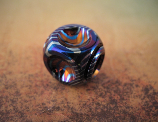 Ti_Gear_Design - Lg TiMascus Cube Bead
