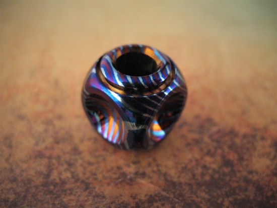 Ti_Gear_Design - Lg TiMascus Cube Bead - Image 2
