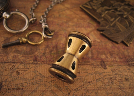 Dawson Machine Craft - Jumbo Brass Spool Lanyard Bead