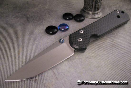 Chris Reeve - Large Sebenza 21 - Carbon Fiber - Hawk Clip