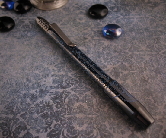 Ti2Design / Mike Bond - Rare DLC Coated Shorty TechLiner Pen
