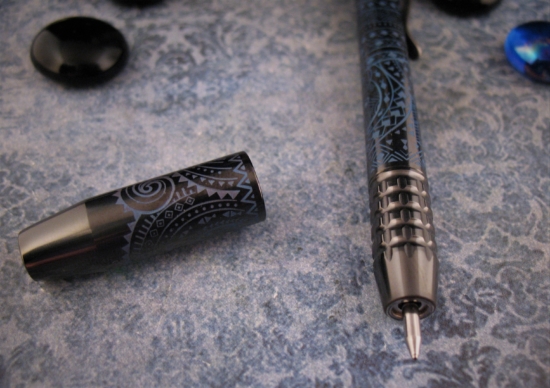 Ti2Design / Mike Bond - Rare DLC Coated Shorty TechLiner Pen - Image 3