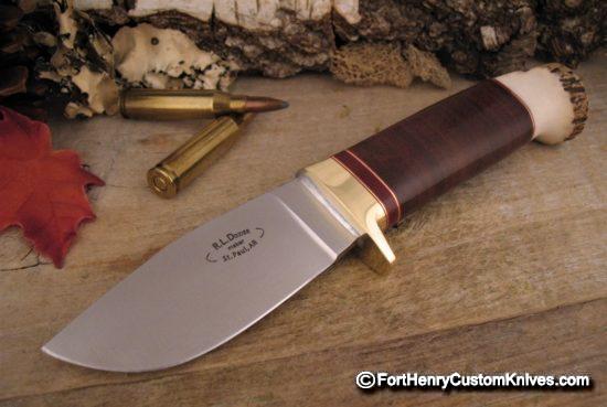 Bob Dozier - Exclusive ~ RARE Custom Skinner - Flat Grind