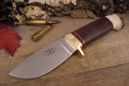 Bob Dozier - Exclusive ~ RARE Custom Skinner - Flat Grind