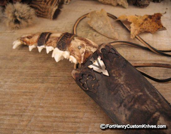 Steve Katz - Custom Wolf Jaw Hunter - Hand Forged - Image 6