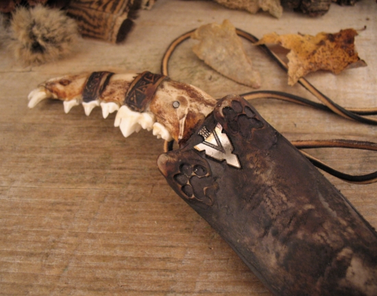 Steve Katz - Custom Wolf Jaw Hunter - Hand Forged - Image 6