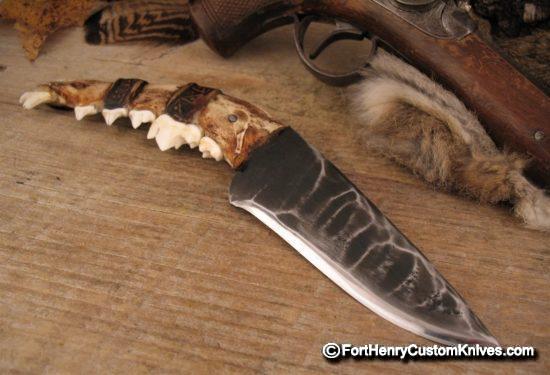 Steve Katz - Custom Wolf Jaw Hunter - Hand Forged