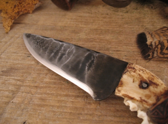 Steve Katz - Custom Wolf Jaw Hunter - Hand Forged - Image 4