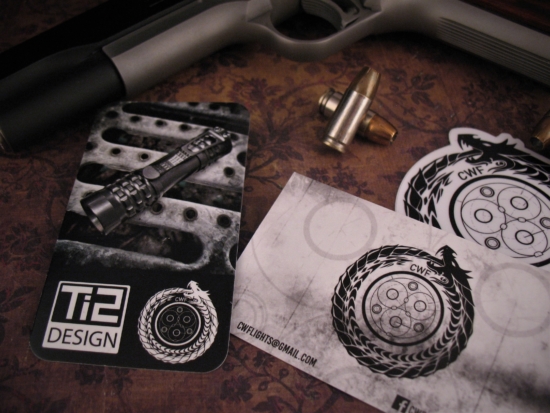 Ti2Design / Mike Bond - Custom Copper Pele Light - "Viking" Etch - Image 8