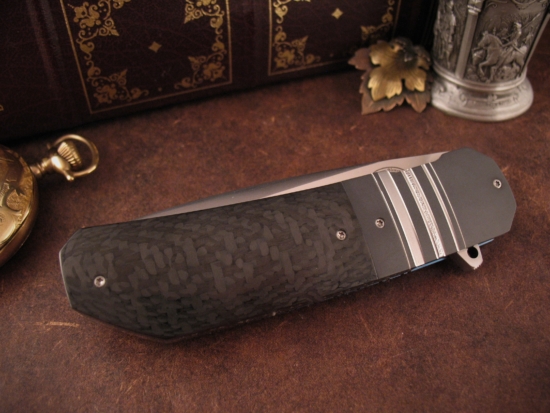 Herucus Blomerus - Large Gentlemans Tanto Flipper - Zirc Accents - Image 2