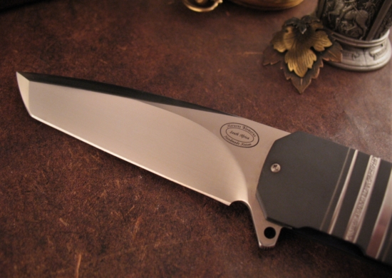 Herucus Blomerus - Large Gentlemans Tanto Flipper - Zirc Accents - Image 3