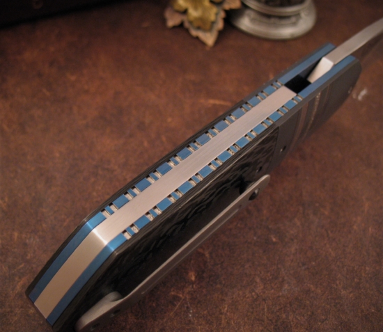 Herucus Blomerus - Large Gentlemans Tanto Flipper - Zirc Accents - Image 5