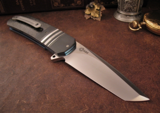 Herucus Blomerus - Large Gentlemans Tanto Flipper - Zirc Accents - Image 7