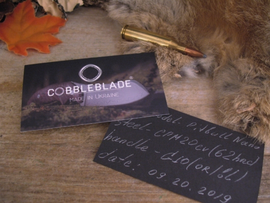 COBBLE Blade - Pitbull Nano - Rare CPM 20CV - Image 7