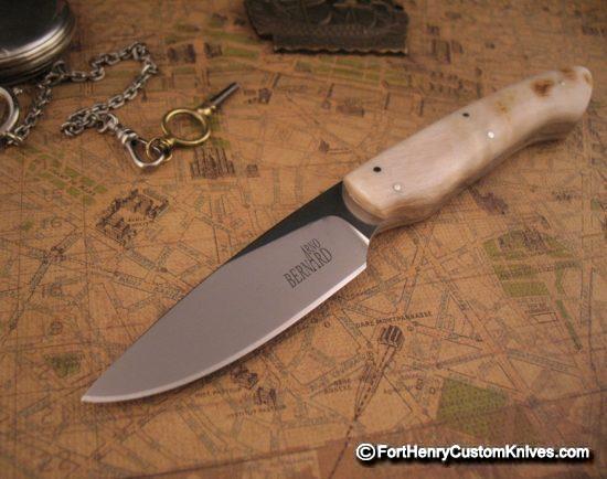 Arno Bernard Sr - Mini Drop Point - Sheephorn