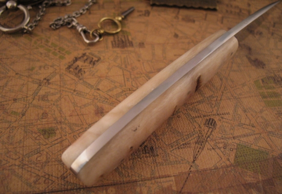 Arno Bernard Sr - Mini Drop Point - Sheephorn - Image 3