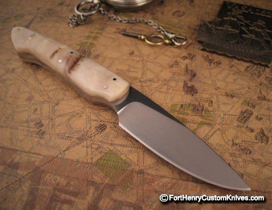 Arno Bernard Sr - Mini Drop Point - Sheephorn - Image 5