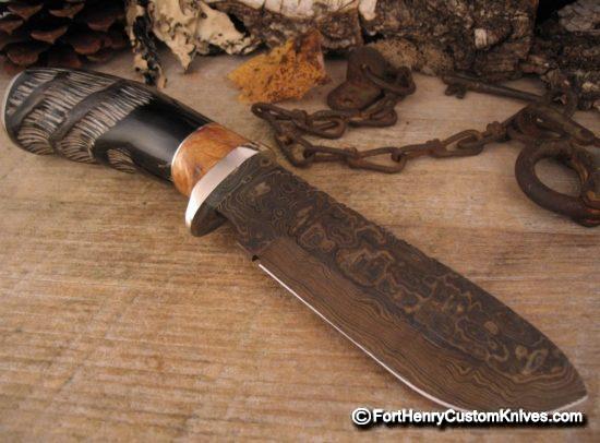 Herb Derr - XL Bullnose Skinner - Waterbuck Horn - Image 6