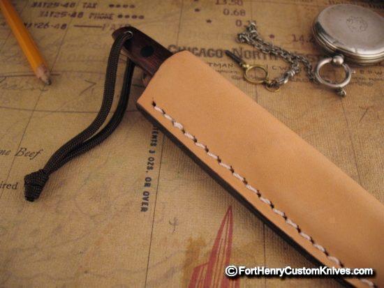 Hiroaki Ohta - Gentleman's Belt Knife - Ironwood - Image 6