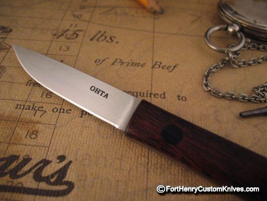 Hiroaki Ohta - Gentleman's Belt Knife - Ironwood - Image 2