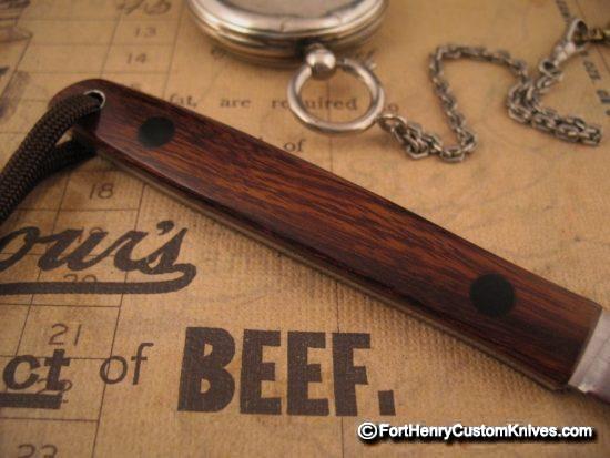 Hiroaki Ohta - Gentleman's Belt Knife - Ironwood - Image 4