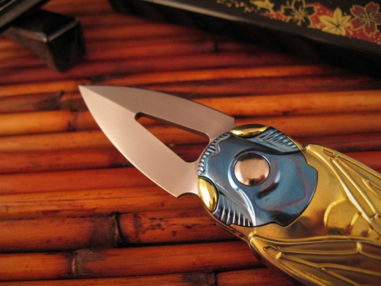 Rike Knife - Cicada Flipper - Custom Anodizing - In Stock - Image 3
