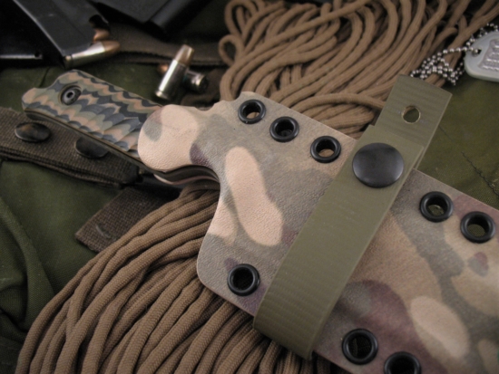 Ken Vehikite / Black Roc Knives - Custom Skirmish - Image 8