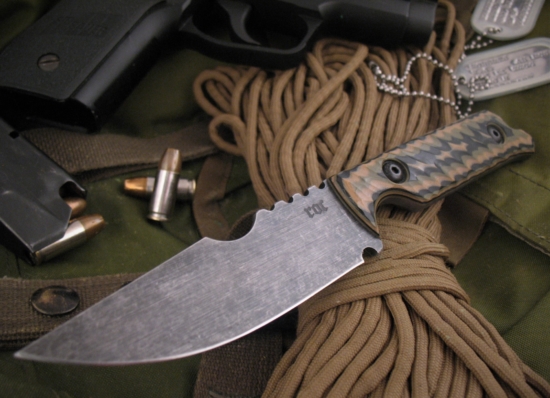 Ken Vehikite / Black Roc Knives - Custom Skirmish - Image 7