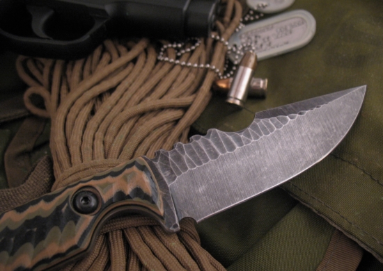 Ken Vehikite / Black Roc Knives - Custom Skirmish - Image 2