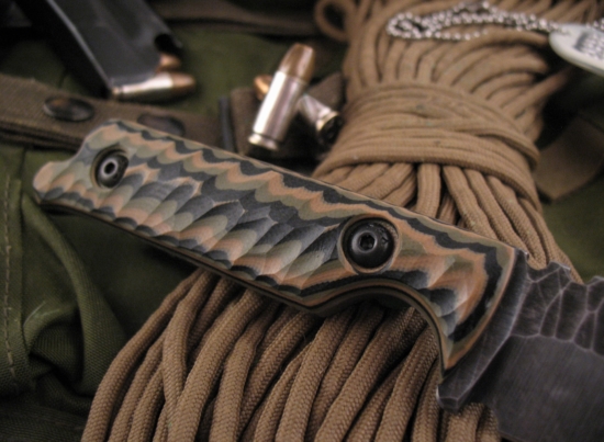 Ken Vehikite / Black Roc Knives - Custom Skirmish - Image 4