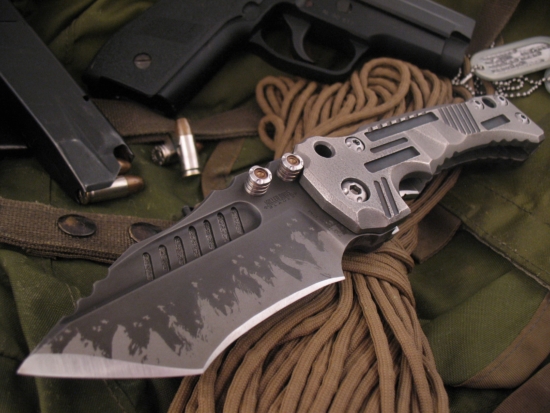 Miller Bros. Blades - Massive T-1 Folder - Sculpted