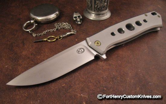 Kamil Dlugosz - Custom Arsen Flipper - Gold Accents
