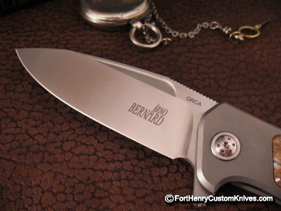 Arno Bernard - NEW Orca Dual Opening - Giraffe Bone Inlay - Image 3