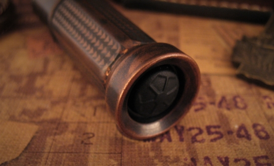 Mitch Lum / Dawson Machine - Laulima Custom Copper Todai - Starlingear Leather Pouch - Image 4