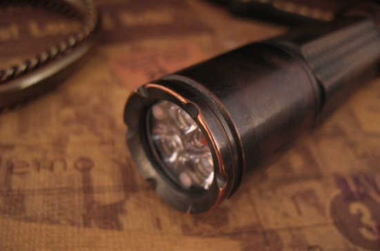 Mitch Lum / Dawson Machine - Laulima Custom Copper Todai - Starlingear Leather Pouch - Image 5